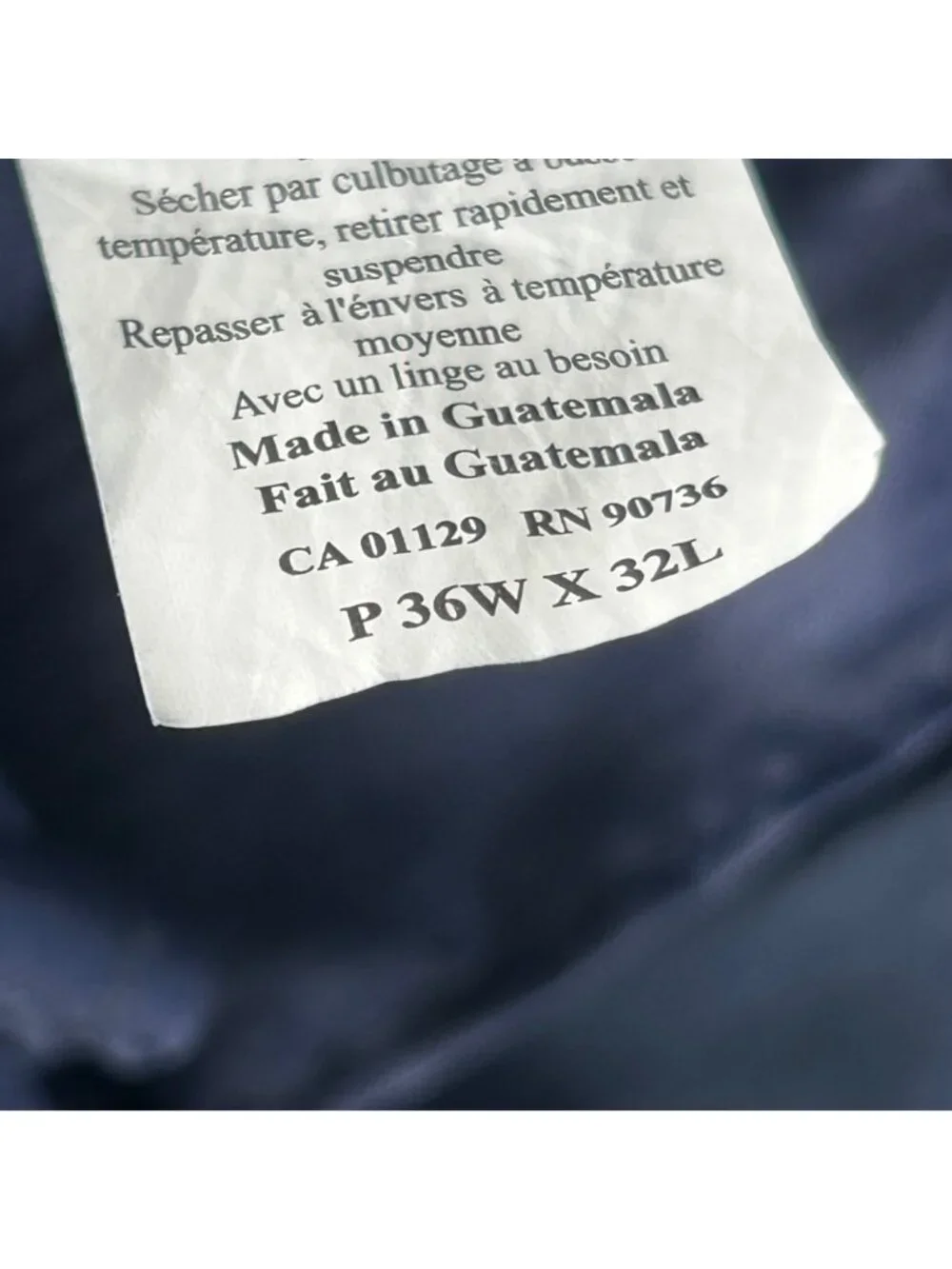 Lauren Ralph Lauren Navy Blue Corduroy Pants Mens 36x32 Classic Fit Chino Preppy